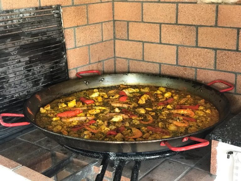 receta paella valenciana en casa romero benissa
